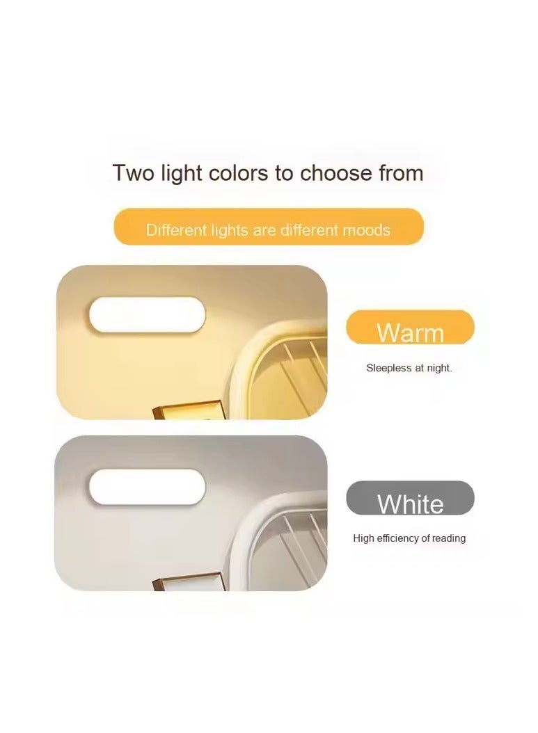 Wireless Intelligent Human Body Induction Lamp Night Household Aisle Cabinet LED Bedside Small Night Light Bedroom Sleep  - Image 3