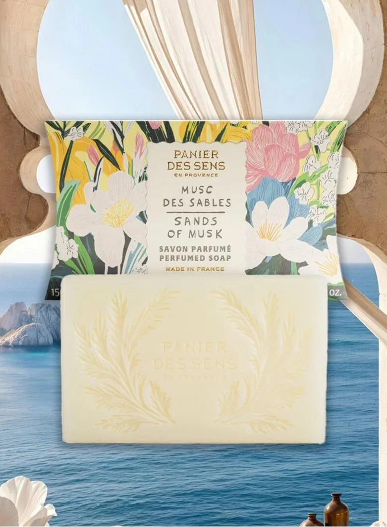 بانيير دي سينز صابون معطر بالبحر الأبيض المتوسط برائحة المسك 150 جرام