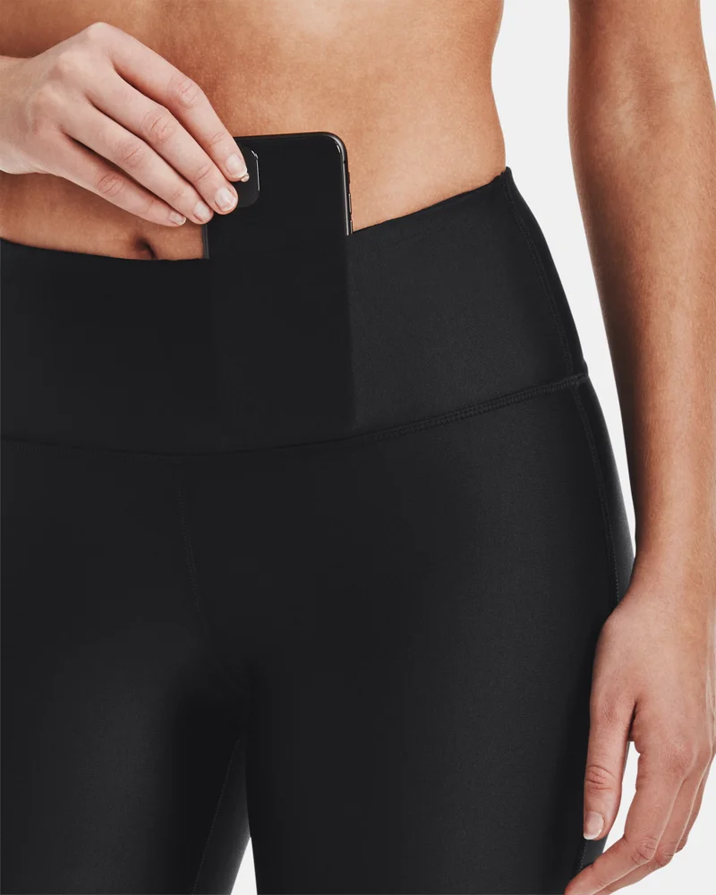 Under Armour Black Women's HeatGear Armour Bike Shorts for Women | Best Price UAE