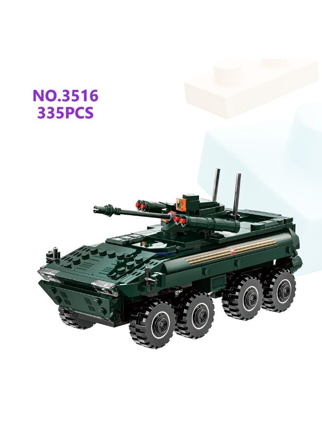 wange VPK-7829 Bumerang Infantry Fighting Vehicle Building Blocks Set 3516 (Age 6+, 335 Pieces) - Image 1