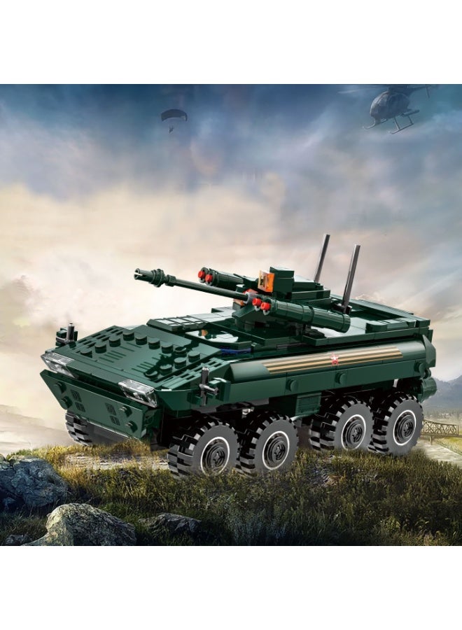 wange VPK-7829 Bumerang Infantry Fighting Vehicle Building Blocks Set 3516 (Age 6+, 335 Pieces) - Image 2