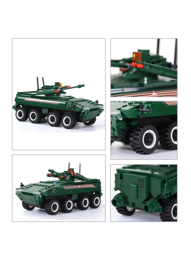 wange VPK-7829 Bumerang Infantry Fighting Vehicle Building Blocks Set 3516 (Age 6+, 335 Pieces) - Image 5