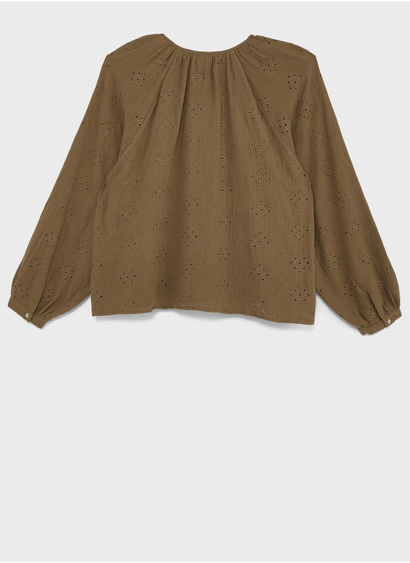 VERO MODA - Button Detail Top - Image 1