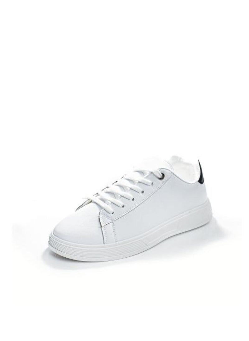 Desert - Basic Fashion Leather Flat Sneakers For Men - Image 1