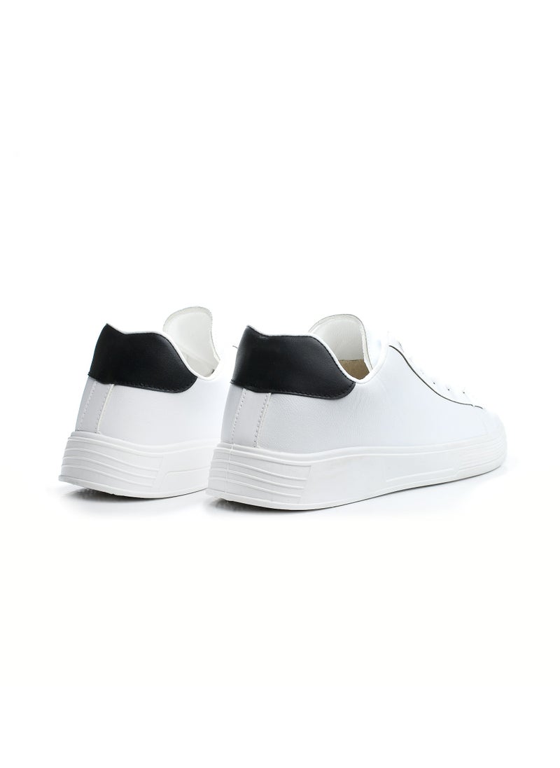 Desert - Basic Fashion Leather Flat Sneakers For Men - Image 1