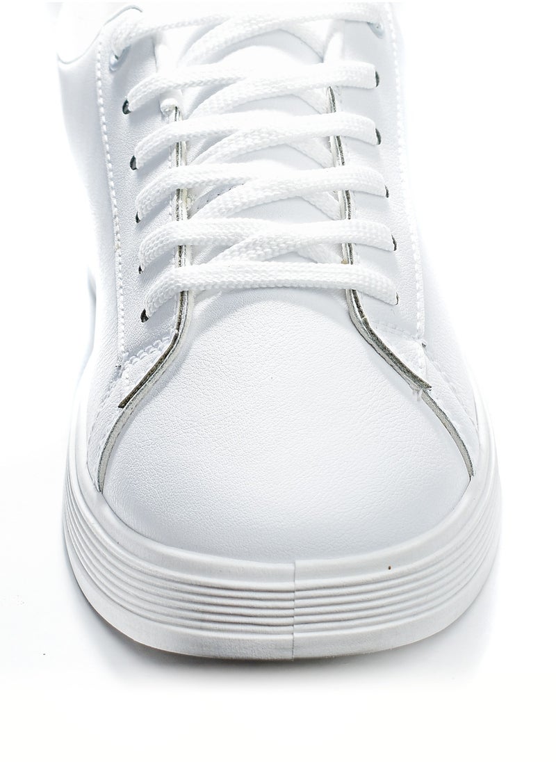 Desert - Basic Fashion Leather Flat Sneakers For Men - Image 1