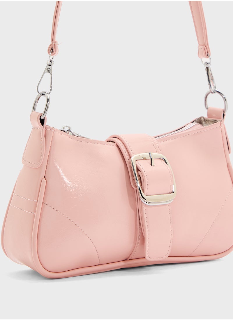ELLA Crossbody With Buckle Detail  - Image 4