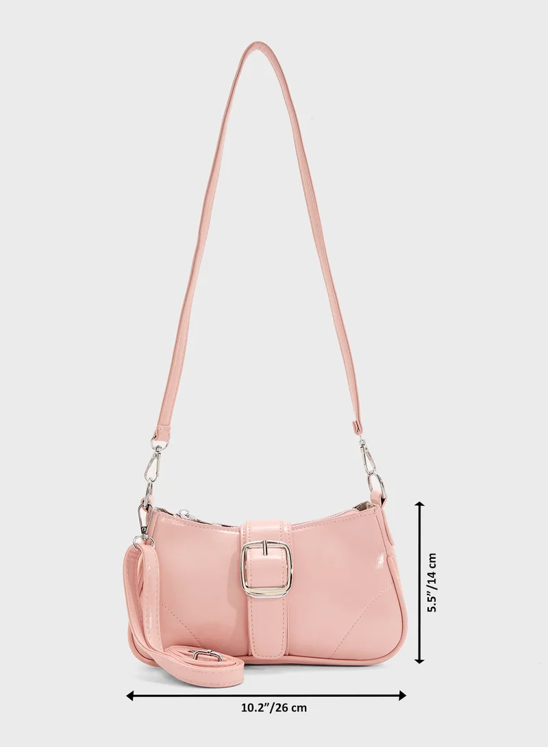 ELLA Crossbody With Buckle Detail