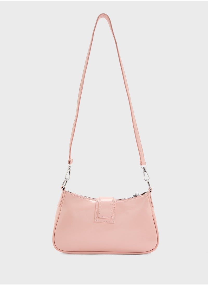 ELLA Crossbody With Buckle Detail  - Image 2