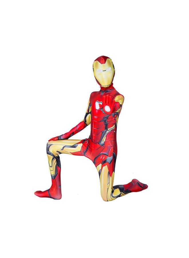 Hero Expedition Spider-Man Children's suit jumpsuit cos suit all-inclusive battle suit performance costume male - Image 1