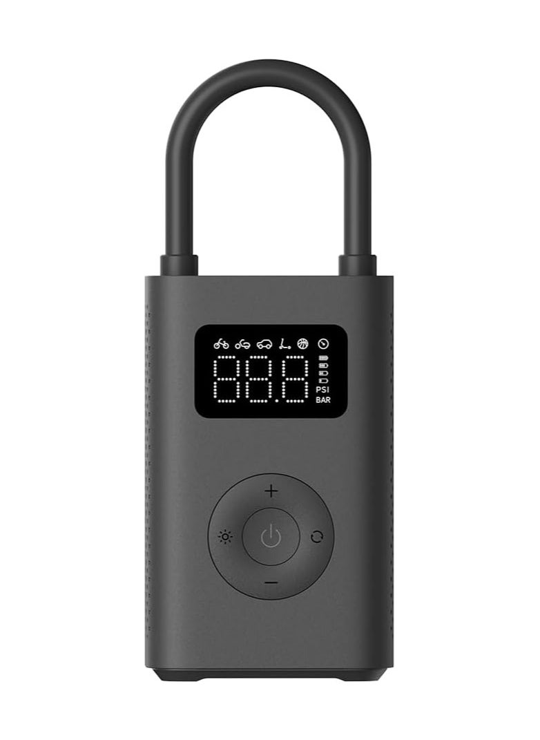 Xiaomi - Portable Electric Air Compressor 2 - 6 Modes, USB-C Charging, LED Display - Black - Image 1