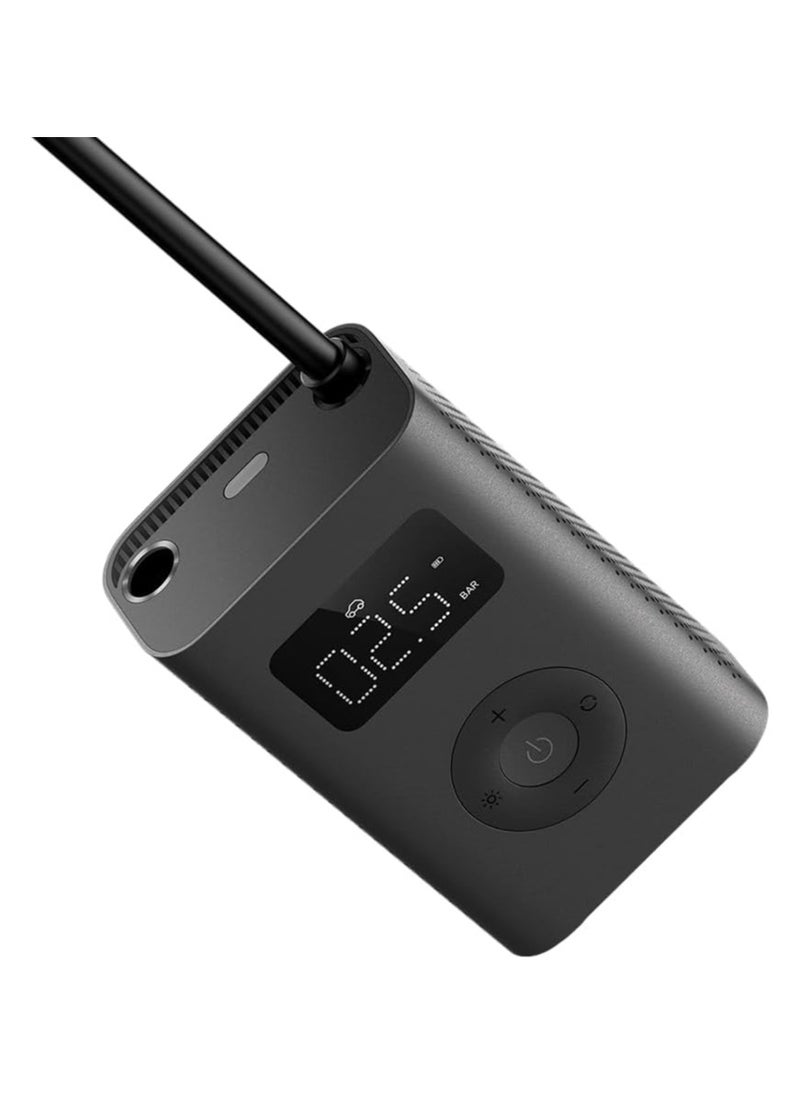 Xiaomi - Portable Electric Air Compressor 2 - 6 Modes, USB-C Charging, LED Display - Black - Image 1