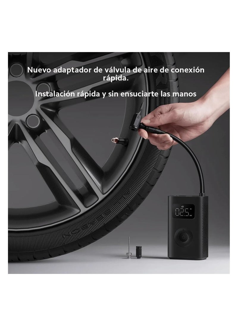 Xiaomi - Portable Electric Air Compressor 2 - 6 Modes, USB-C Charging, LED Display - Black - Image 1
