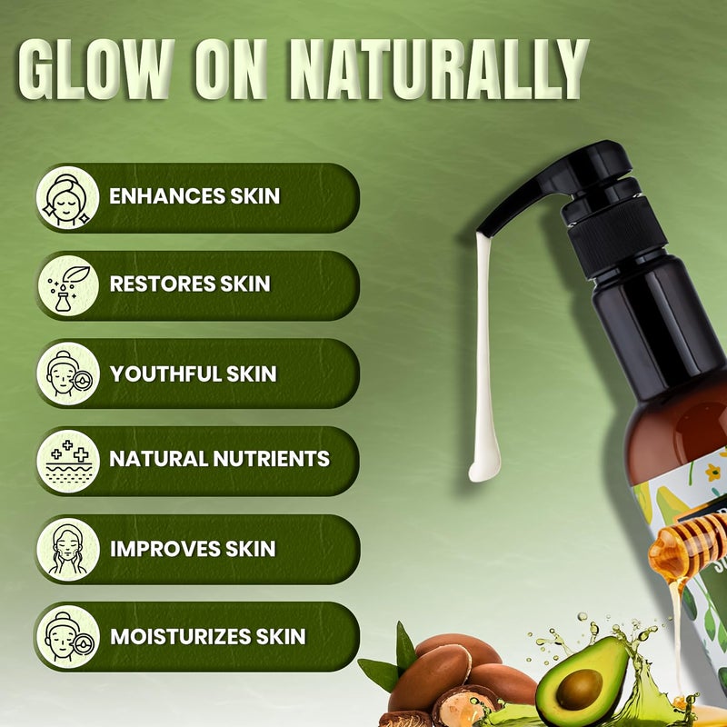 CORNELLS WELLNESS CORNELLS Super Foods Avocado & Manuka Honey Body Lotion | For Healthy & Plump Skin Body Lotion for Men & Women | Nourishing, Hydrating Paraben & Sulfate Free - 500ml - Image 3