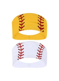 2Pcs Outdoor Sports Hairbands Hair Accessories Baseball Headband Softball Headband Non Slip Elastic Yoga Workout Headband Fashion Ball Print Bicycle Bandanas Head Wrap For Men And Women (A) - pzsku/Z56B245FFD5661272CF9CZ/45/_/1718645515/d47678f5-4f23-404b-ae1c-ff620860b9ae