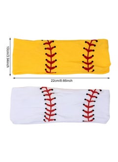 2Pcs Outdoor Sports Hairbands Hair Accessories Baseball Headband Softball Headband Non Slip Elastic Yoga Workout Headband Fashion Ball Print Bicycle Bandanas Head Wrap For Men And Women (A) - pzsku/Z56B245FFD5661272CF9CZ/45/_/1718645529/1c920fea-7d05-42c8-b2a5-e6b4db4fd76a