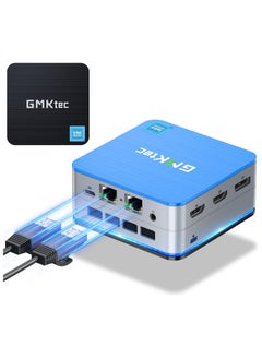 NucBox G2 Plus Desktop Ultracompact Mini PC, Intel Twin Lake N150(4C/4T) up to 3.6GHz, Desktop Mini Computer Windows 11 Pro 12GB LPDDR5 RAM 512GB SSD WiFi 6 BT5.2 Micro Computer - pzsku/Z56B2824E104C34E5CA8CZ/45/1741346528/66757815-f988-482f-9593-c7fb229ac3cb