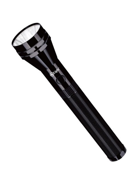Rechargeable LED Flashlight Torch Water Resistance 2300 Meter Coverage 3 Hours Working Time Portable And Compact Torch