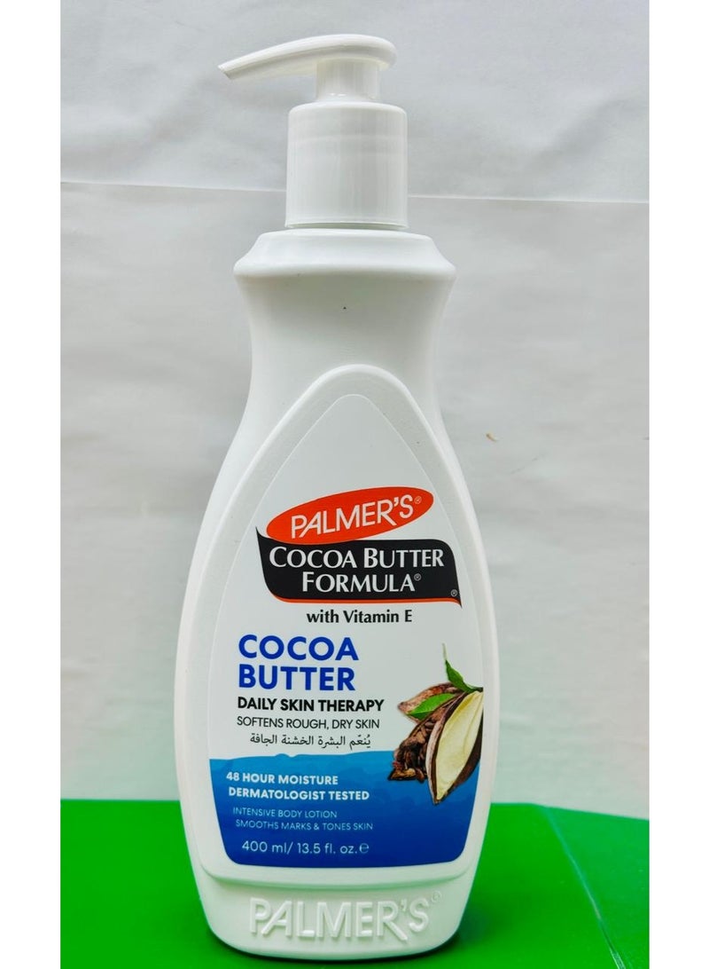 COCOA BUTTER FORMULA WITH VITAMIN E DAILY SKIN THERAPY 400 mL