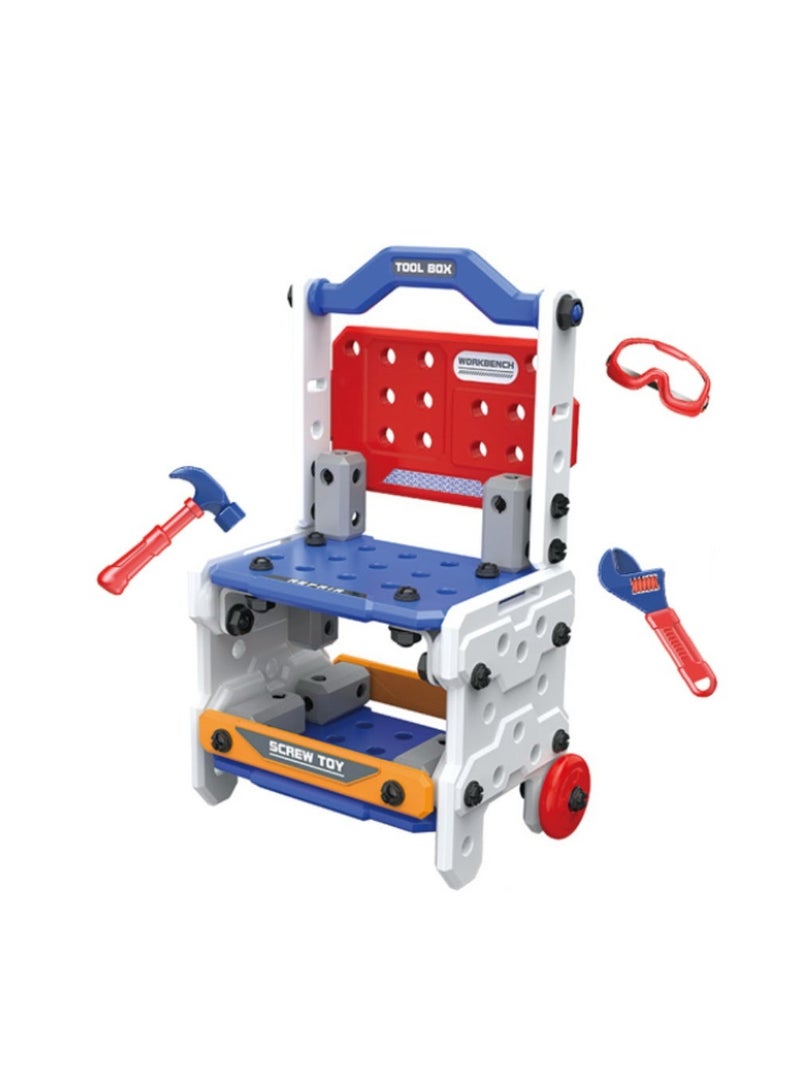 Children's Home Play Engineer Table Tool Set Plastic Tools for All - Image 1