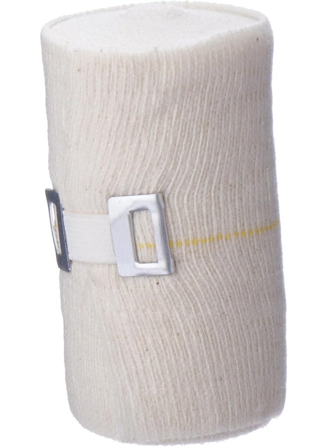 BSN Medical BSN Medical Tensolastic Elastic Compression Bandage and Clip Set 10-Pieces, 6 cm x 5 m Size  - Image 1