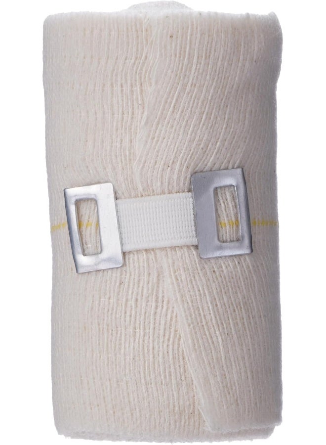 BSN Medical BSN Medical Tensolastic Elastic Compression Bandage and Clip Set 10-Pieces, 6 cm x 5 m Size  - Image 2