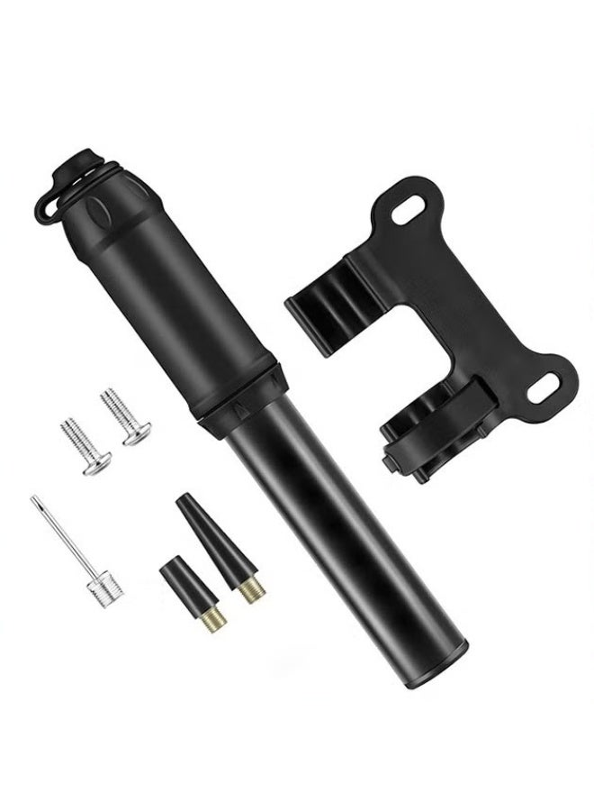 مضخة الدراجات,مضخة الإطارات الدراجات الصغيرة المحمولة,مضخة الهواء الدراجة 100 PSI مع صمامات Presta و Schrader,مضخة الإطارات اليدوية لكرات الدراجات وأجهزة Inflatables الأخرى - Image 1