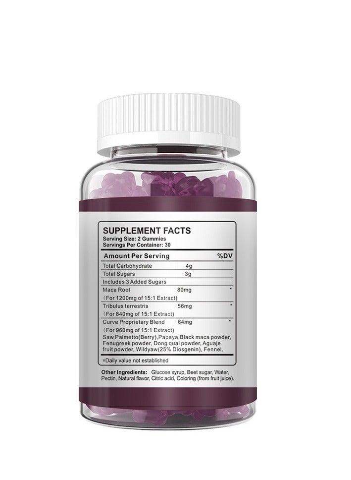 Wins Town Hip Booster Gummies, Natural Buttock , Firming And Plump Hips Enhancement capsule , Buttocks Lifting Pills For Women,60 Count  - Image 4