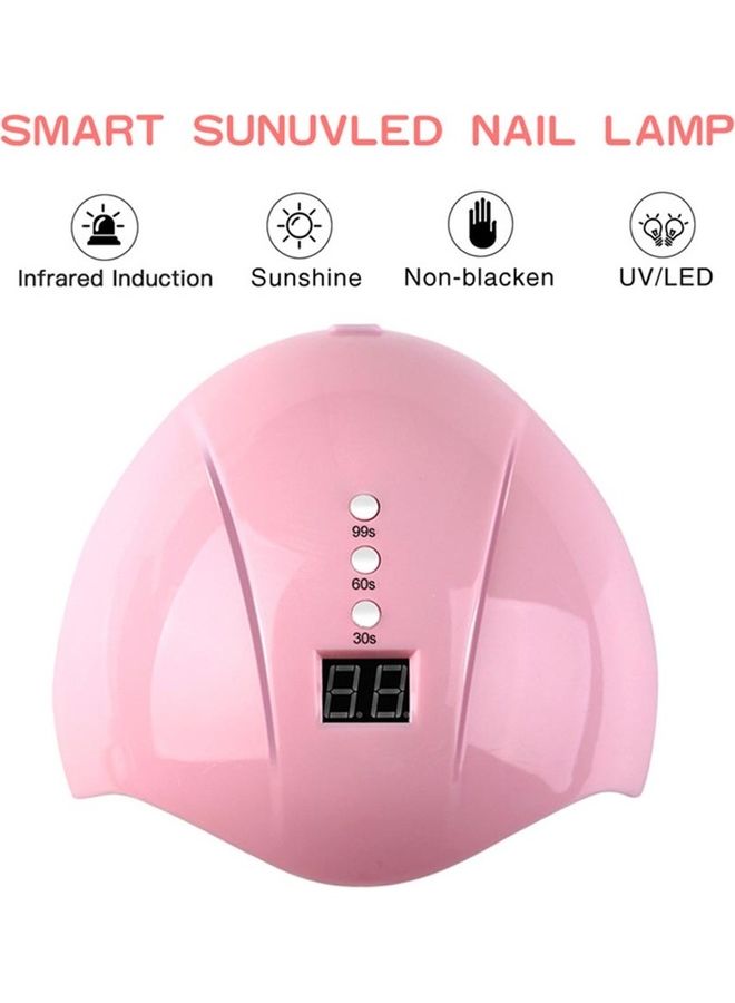 إسكدنيا طقم أدوات مثقاب الأظافر مع مصباح LED يعمل بالأشعة فوق البنفسجية متعدد الألوان - Image 3