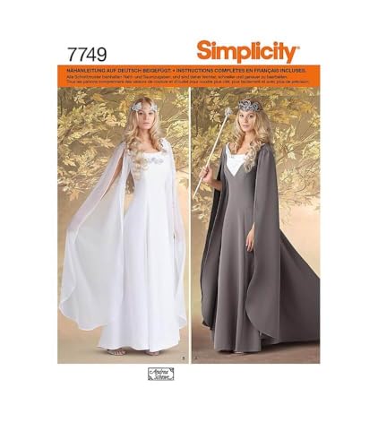 Simplicity 1551 Women's Elf Halloween and Cosplay Costume Sewing Pattern, Sizes 8-14 - Image 1