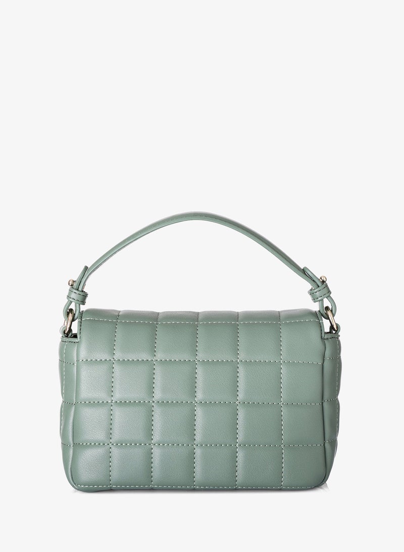 KANELLI Women's handbag from Kanelli, elegant shape New Collection  AAY2401006 Green - Image 5