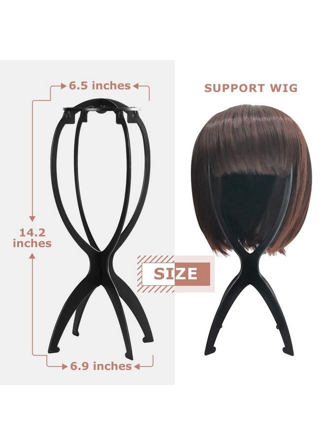 Dreamlover Dreamlover Wig Stand, Wig Head Stand, Travel Plastic Wig Stand, 2 Pack  - Image 3