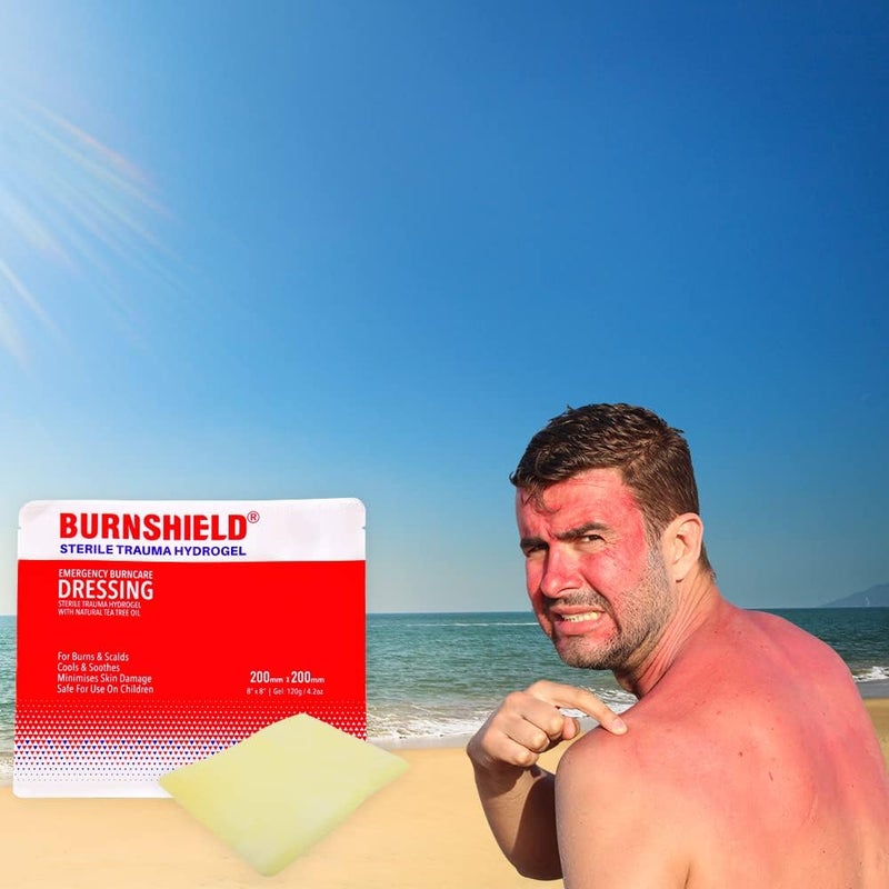 Burnshield Sterile Emergency Burn Dressing, 8 Inch x 8 Inch - Image 3