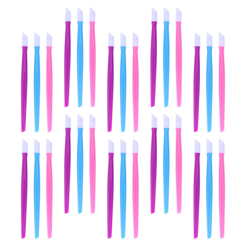 300 pcs Manicure Sticks: Professional Cuticle Pusher with Handle - Multi Functional Manicure Tool for Home Salon Nail Art DIY - Image 5
