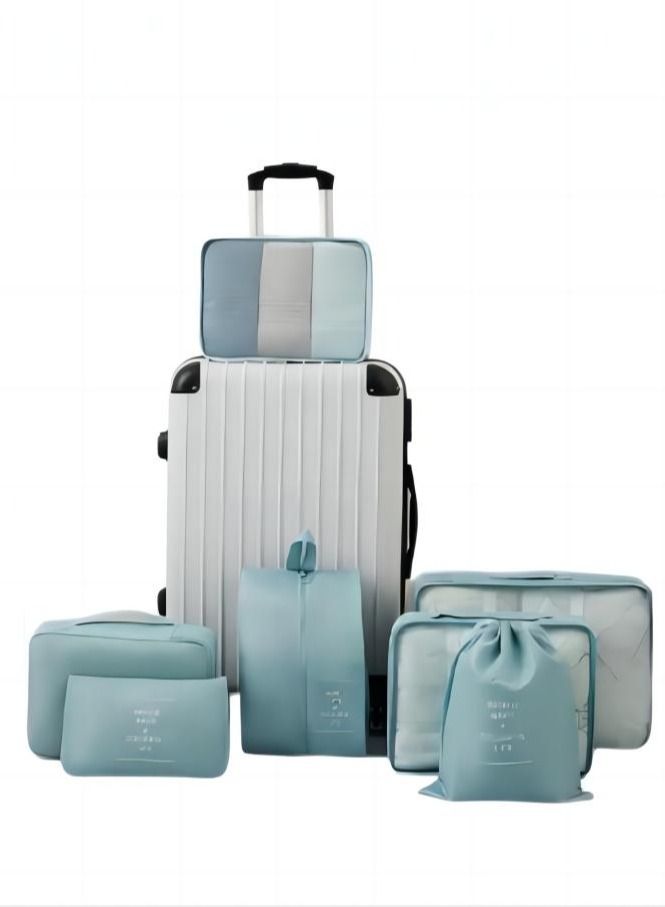 TNGames The Bluetwill Travel Storage Bag Seven-piece Set Is Dust-proof and Water-proof - Image 2
