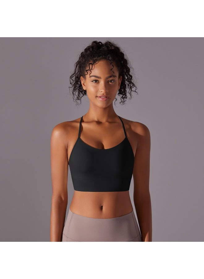 Seamless Yoga Bra Y-back Crop Tops Running Gym Sport Underwear Push Up Yoga Vest Shockproof Fitness Workout Bra - Image 2