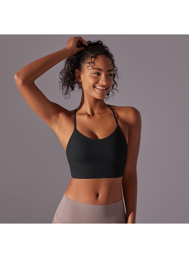 Seamless Yoga Bra Y-back Crop Tops Running Gym Sport Underwear Push Up Yoga Vest Shockproof Fitness Workout Bra - Image 3
