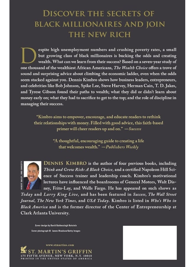 The Wealth Choice: Success Secrets of Black Millionaires - Image 2