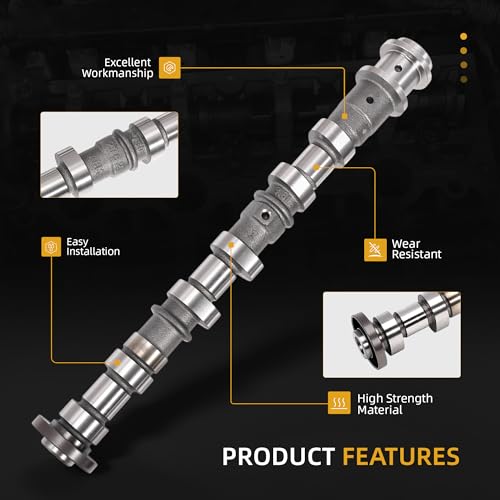 JAVOUKA Left Side Exhaust & Intake Engine Camshaft Set,5184377AG 5184379AG,for Dodge RAM 1500/Avenger/Challenger/Charger,for Chrysler 200/300,for Jeep Wrangler/Grand Cherokee,for Promaster,11-16 3.6L - Image 5