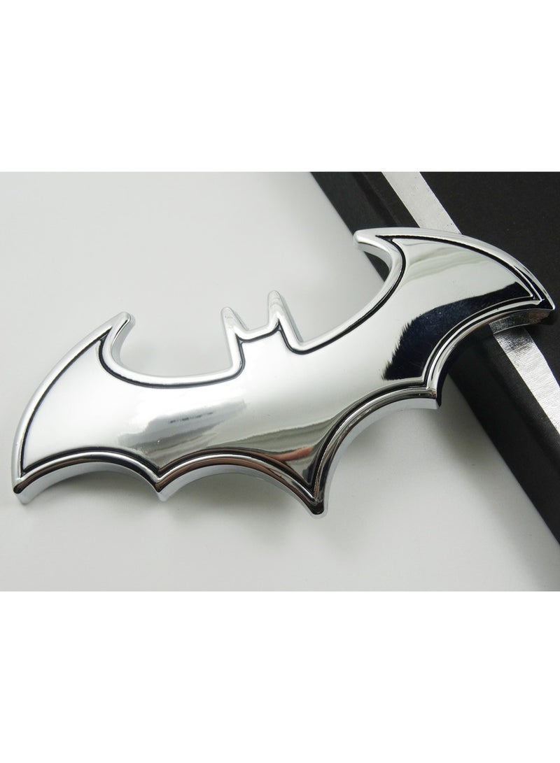 Bukela 3D Cool Badge Emblem Car Styling Stickers(2 pcs, Silver and Gold) - Image 2