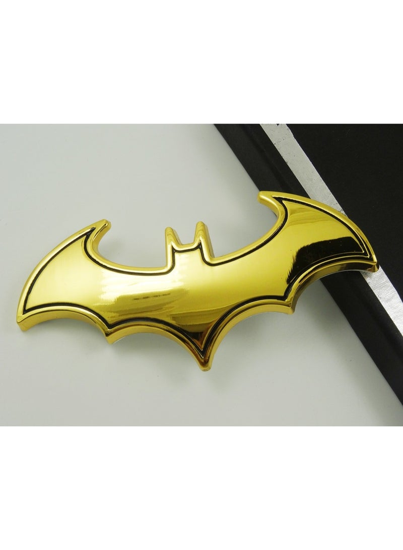 Bukela 3D Cool Badge Emblem Car Styling Stickers(2 pcs, Silver and Gold) - Image 5