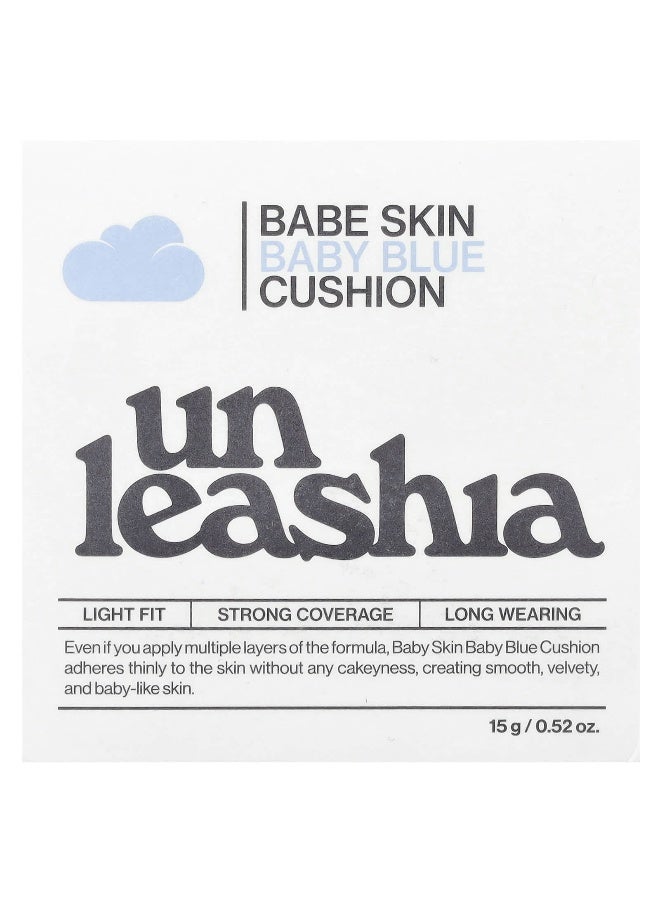 Unleashia Unleashia, Babe Skin, Baby Blue Cushion, SPF40/PA++, 21C Baby Cheek, 0.52 oz (15 g)  - Image 2
