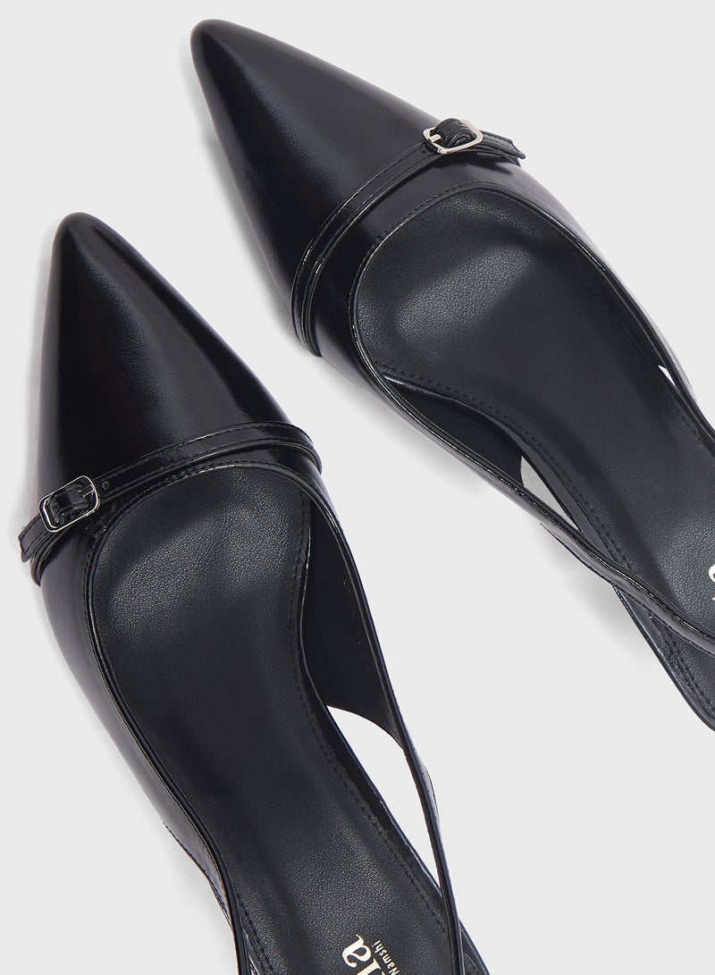 ELLA Low Heel Sling Back Pump  - Image 4
