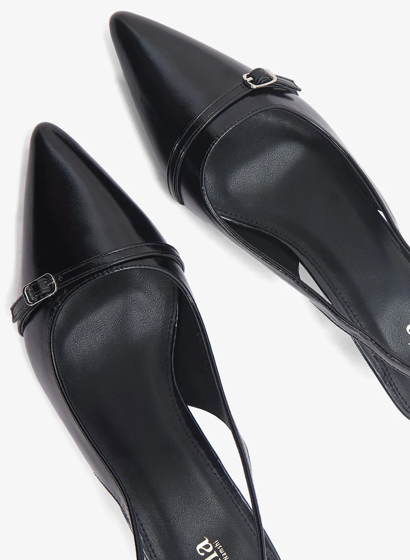 ELLA Low Heel Sling Back Pump