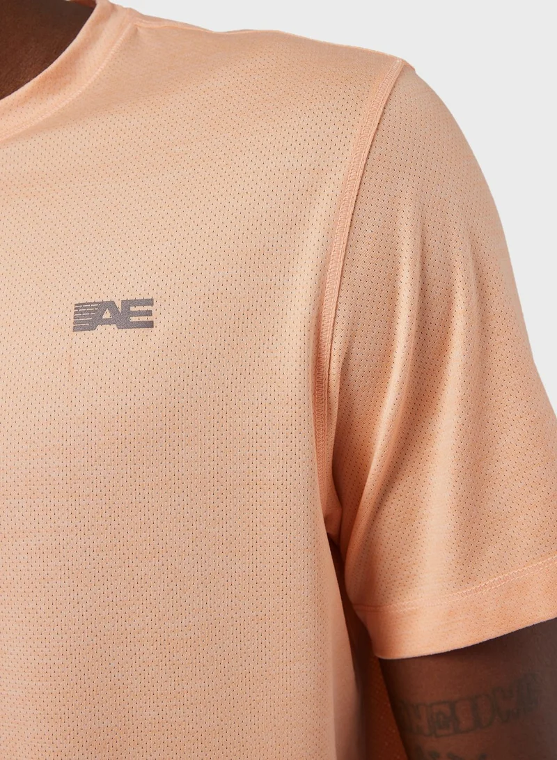 American Eagle Logo Crew Neck T-Shirt