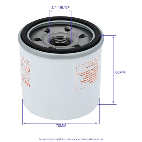 Venseri 127-9252 136-7806 Air Filter with 120-4276 Oil Filter for Toro TimeCutter 74657 74661 74667 74675 74680 74723 74726 74731 74741 74766 75211 74866 74867 V-Twin Riding Mower - Image 4
