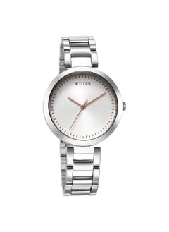 TITAN Women's Analog Round Shape Stainless Steel Wrist Watch - 2480SM12 - 41.5 Mm  - Image 2