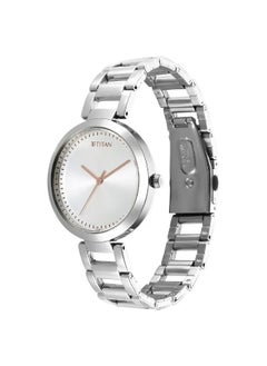 TITAN Women's Analog Round Shape Stainless Steel Wrist Watch - 2480SM12 - 41.5 Mm  - Image 3