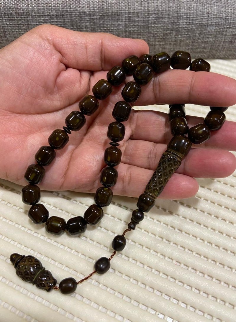Faturan Prayer Beads For Men 33 Beads Size10mm*11.5mm - Image 3