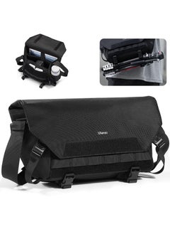 Ulanzi ULANZI Sling Camera Case with Tripod Holder, Small Compact Camera Tactical Shoulder Bags for DSLR/SLR/Mirrorless Cameras, Waterproof Crossbody Bag Women Men, Black BC08  - Image 1